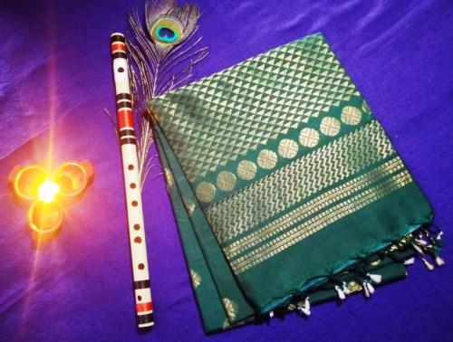 SOFT SILK SAREE WITH BLOUSE